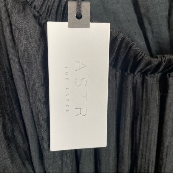 ASTR the Label Cassian Cutout Off The Shoulder Midi Dress Size Medium - Picture 12 of 13